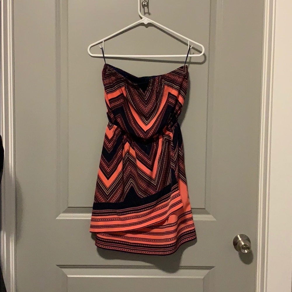 Strapless dress